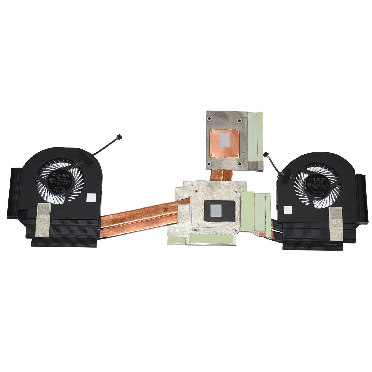 Dell Precision 7730 CPU GPU Fan Heatsink for AMD Radeon Pro WX 4150 4GB 59N74
