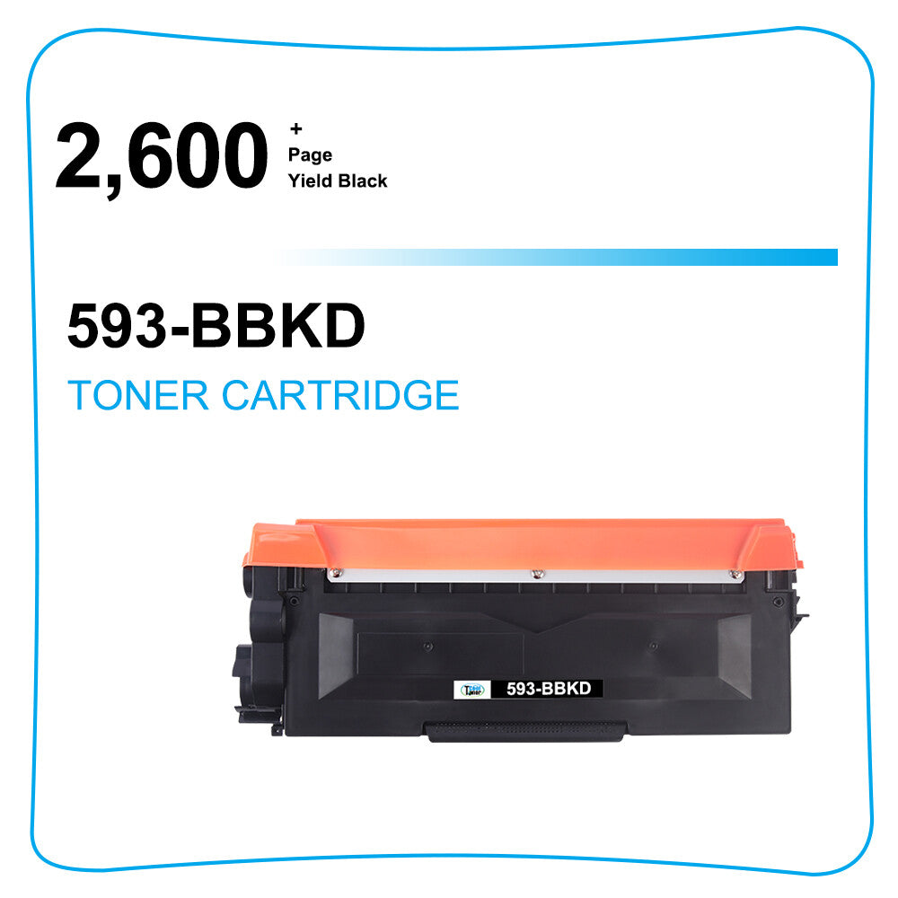 12-Pk/Pack E310 593BBKD Toner For Dell E310DW E515DN E515DW E514DW 593-BBKD