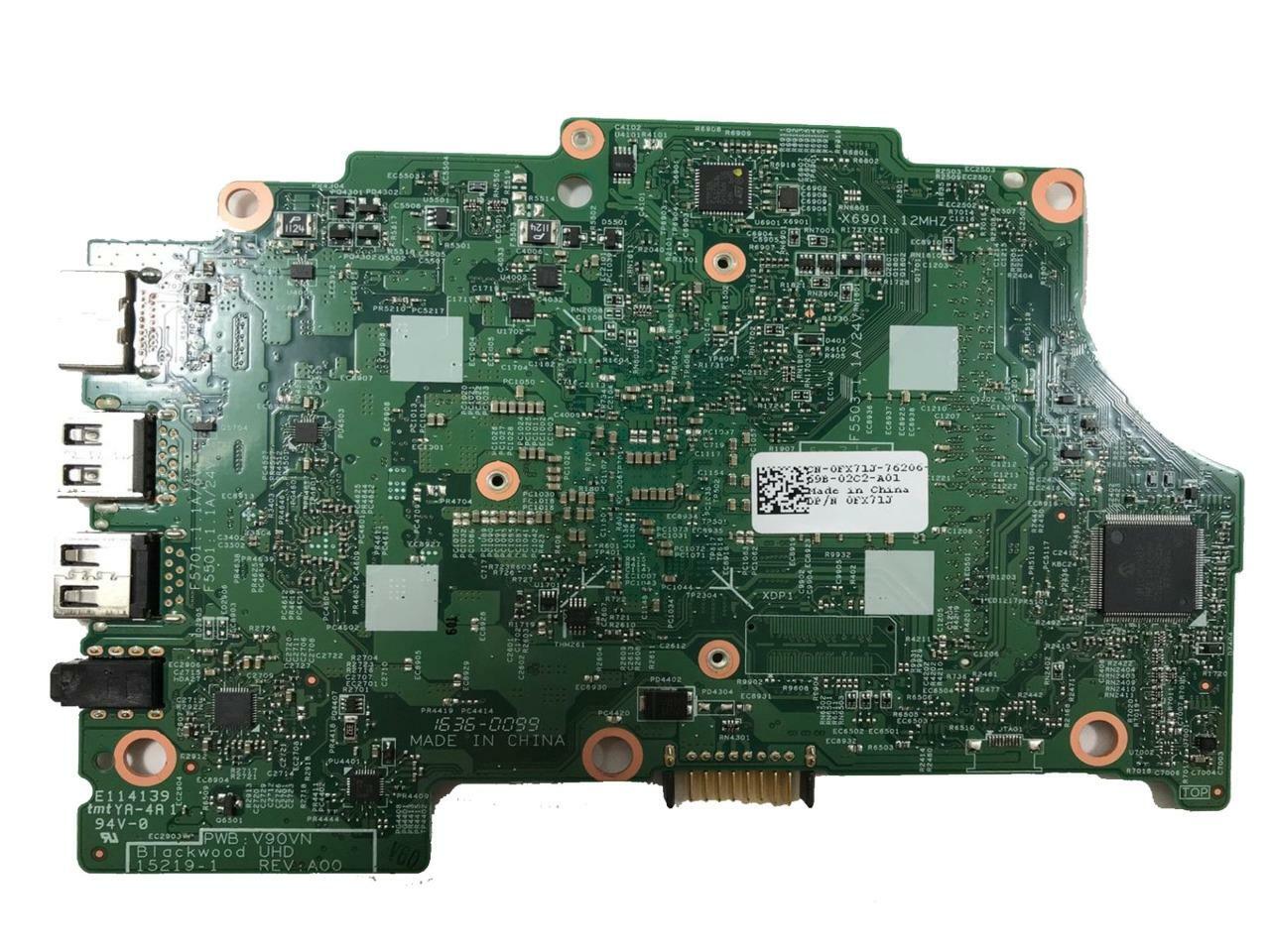 Dell Inspiron 15 7568 Motherboard Intel i7-6500U 2.5GHz UHD Only FX71J V90VN
