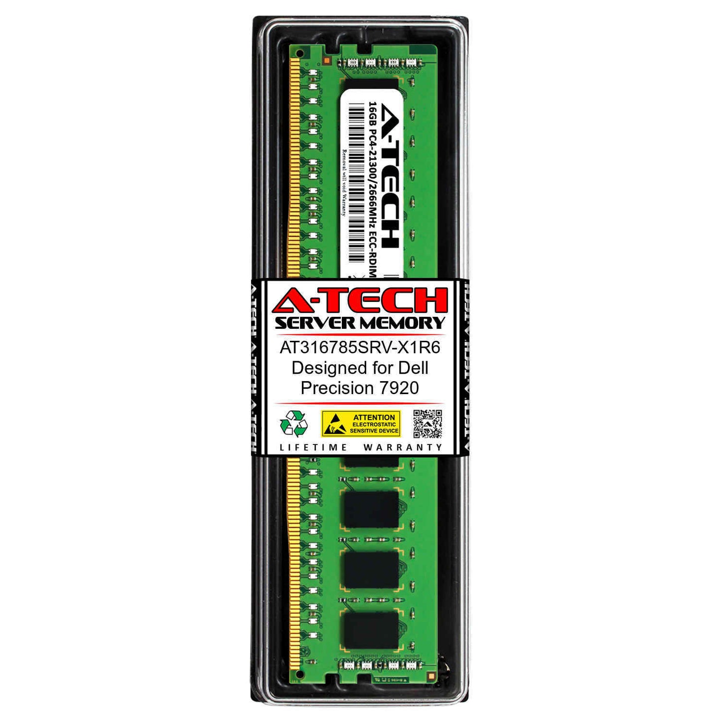 16GB 1Rx4 PC4-2666 RDIMM Dell Precision T7910 XL 7820 5810 7810 7920 Memory RAM