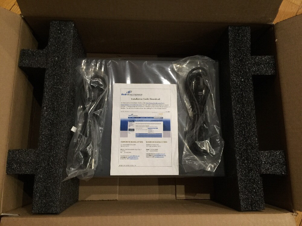 B&B Electronics iMediaChassis/6-2AC 6-SLOT 2x PSU Media Converter Chassis IMCV
