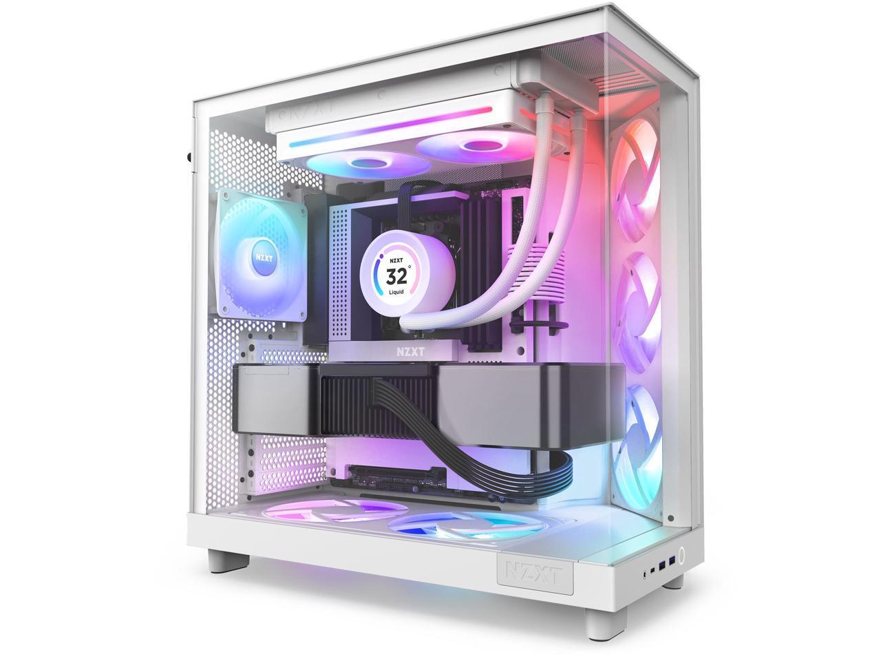 NZXT RF-U24HF-W1 SINGLE-FRAME RGB FAN UNIT NZXT RF-U24HF-W1 R Accessories - PC
