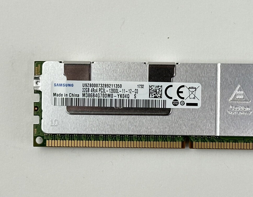 512GB Lot of 16x 32GB 4Rx4 PC3-12800L ECC LRDIMM RAM Memory Server Samsung PC3L (NOT FOR HOME PC)