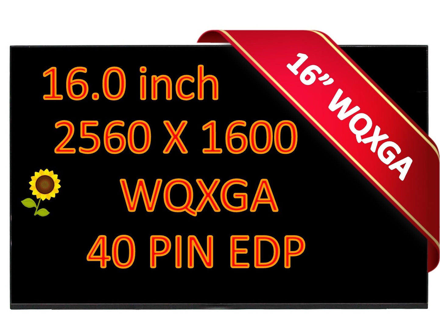 120hz 2K Display Dell Inspiron 16 Plus 7630 P125F 16" 0RXYCW RXYCW LCD Screen