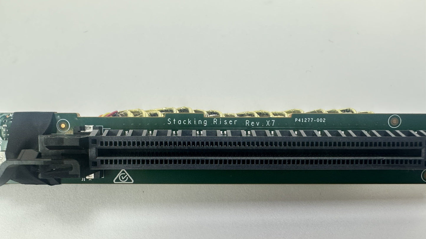 HPE DL345 DL385 Gen11 PCIe 5 x16 Cabled Riser Kit Stacking S7 P60422-001 P50365