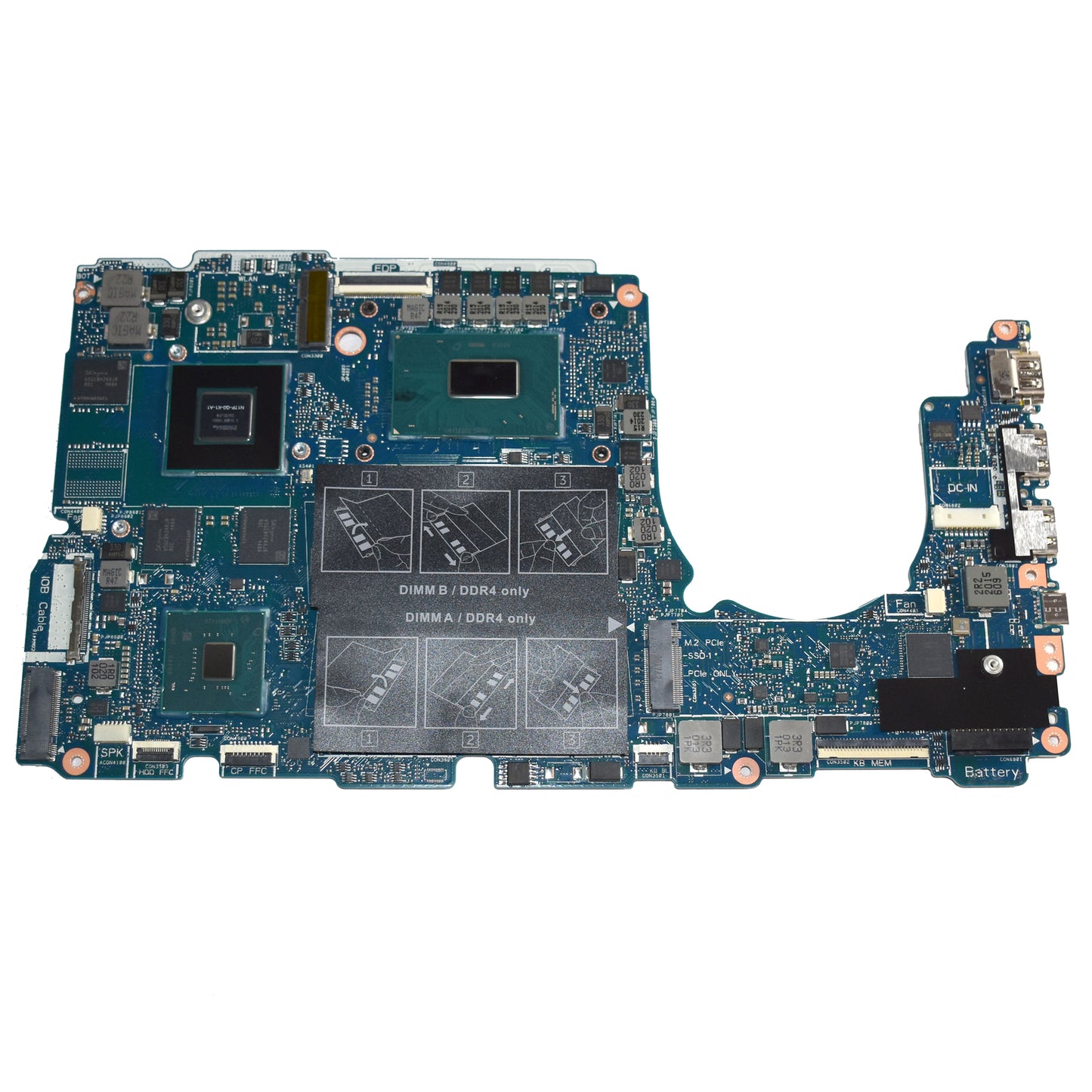 Dell Vostro 15 7590 Motherboard Core i7-9750H 2.6GHz GTX 1050 3GB GDDR5 M01WJ