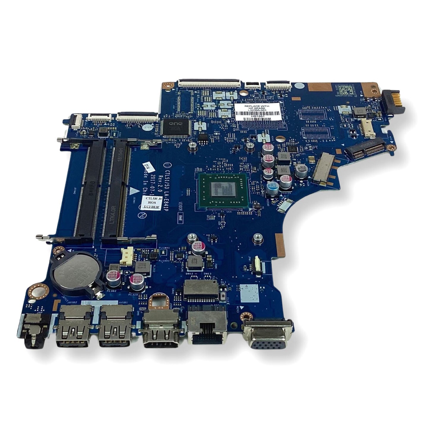 Genuine HP Notebook 255 G6 Laptop Motherboard AMD E2-9000E Processors L32395-001