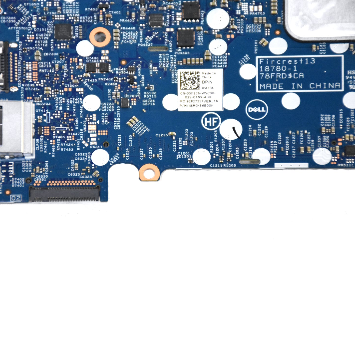 Dell Latitude 5300 2-in-1 Chromebook Motherboard i7-8665U 1.9GHz 18780-1 5F136