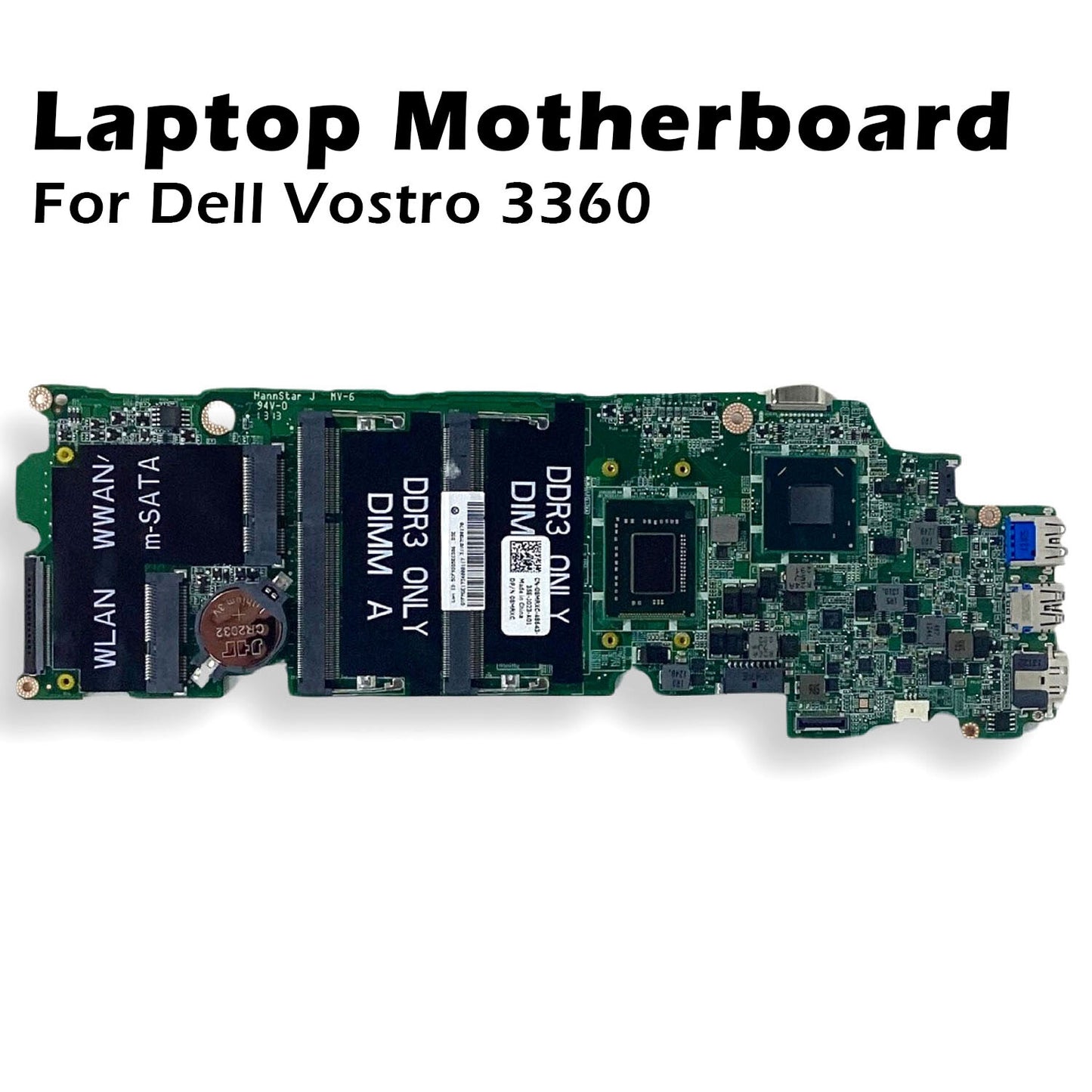 NEW GENUINE Dell Vostro 3360 Intel Core i3-2367M Laptop Motherboard 8MRXC D6MN7