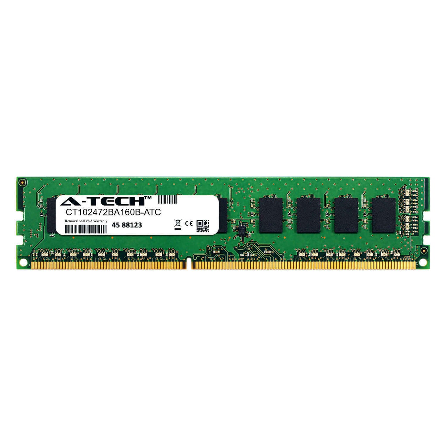 8GB PC3-12800E ECC UDIMM (Crucial CT102472BA160B Equivalent) Server Memory RAM (NOT FOR HOME PC)