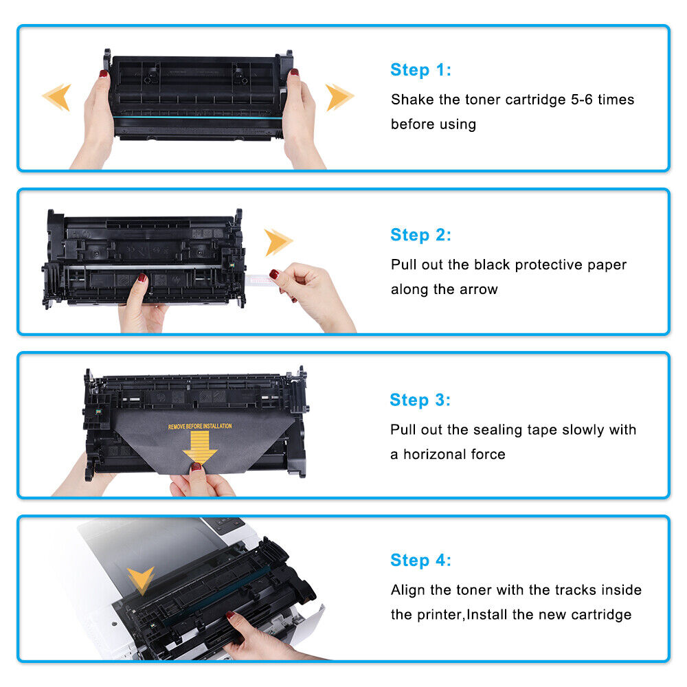 10PK CF280X High Yield BK Laser Toner Cartridge For HP LaserJet Pro 400 M425dn