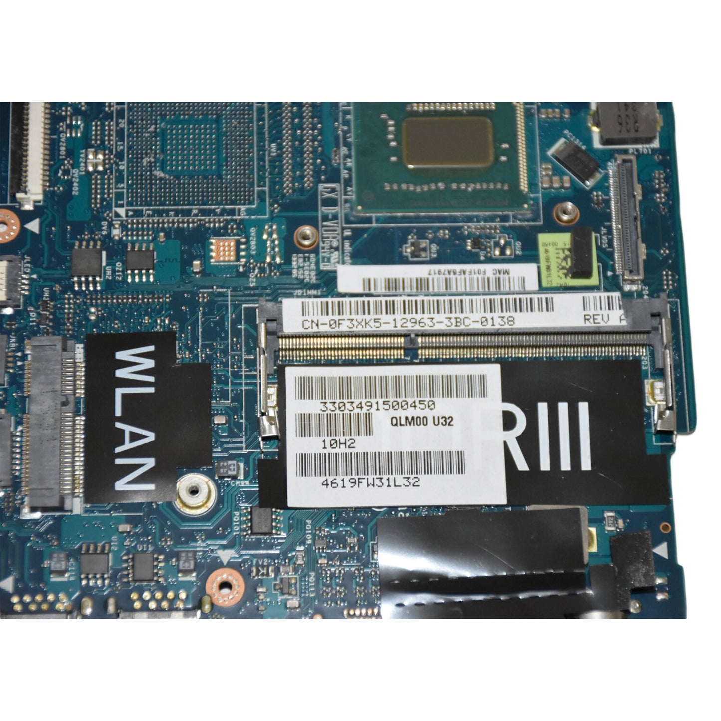 Dell XPS 14 L421x Motherboard Intel Core i5-3337U 1.8 GHz DDR3 LA-7841P F3XK5