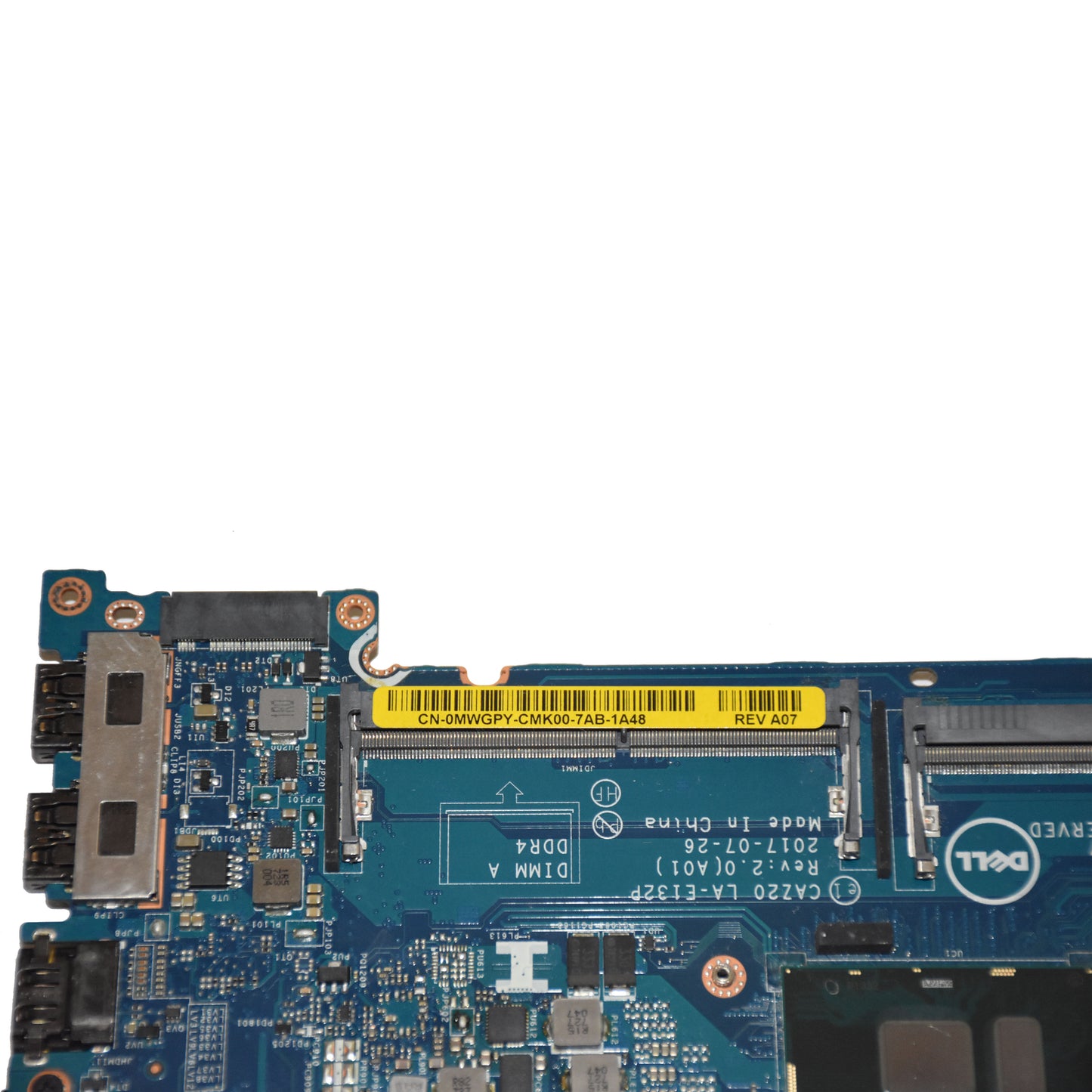 Dell Latitude 7480 Intel Core i5-7300U 2.6GHz DDR4 Motherboard LA-E132P MWGPY