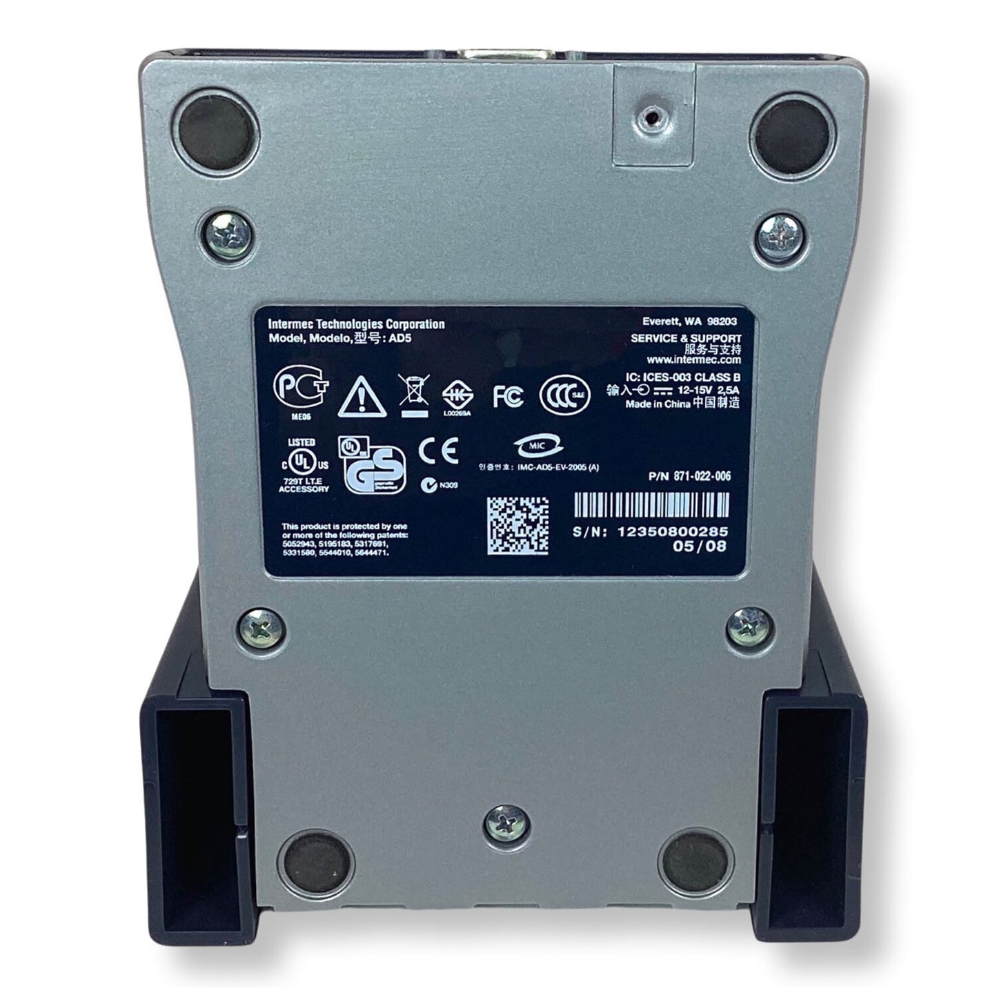 Intermec 871-022-006 AD5 USB / Ethernet Charging dock for Intermec CK60 Terminal