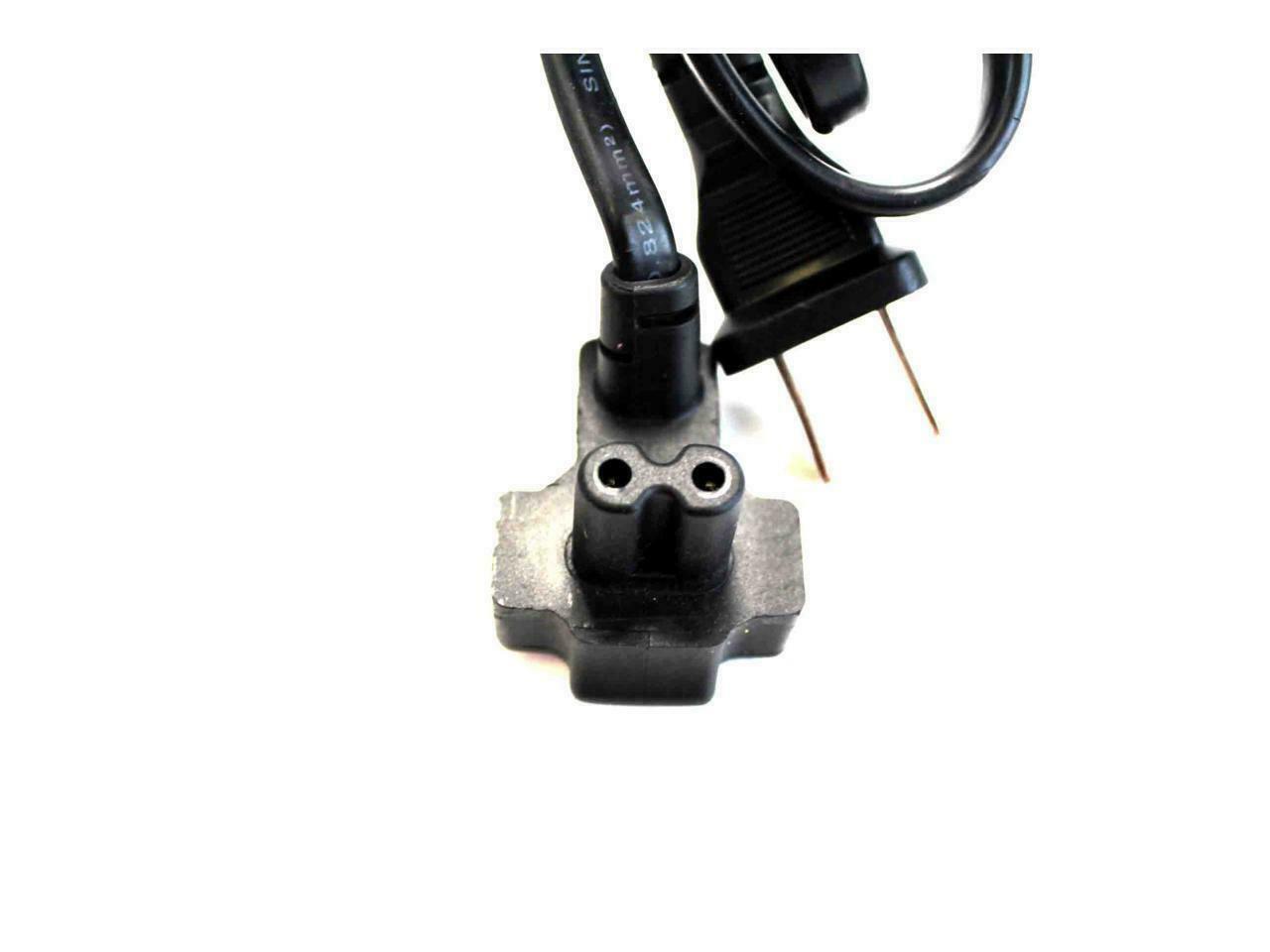 Lot Of 10 Dell Hammer Head 2-Prong Right Angle AC Power Cord MF235 PA-12 / PA-10