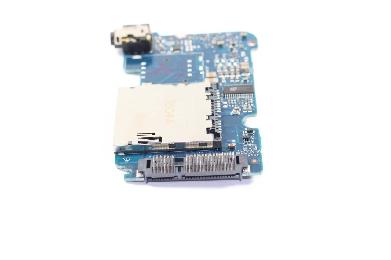 Lot of 2 Dell XPS 14 L421X OEM Card Reader Audio Board w/Cable LS-7844P JDW37