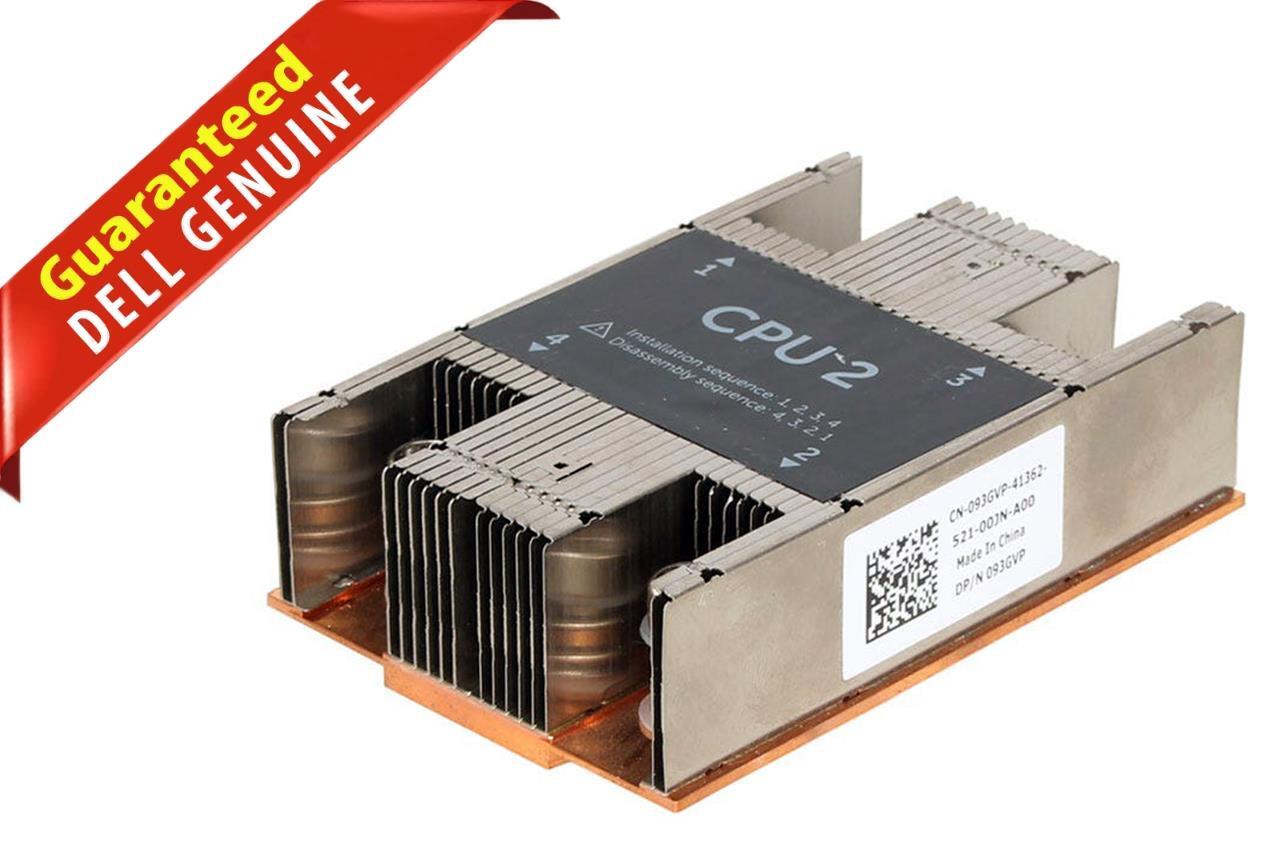 Genuine Dell OEM PowerEdge M630 CPU 2 Heatsink Assembly Copper Aluminum 93GVP