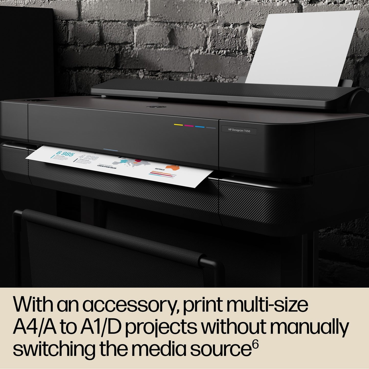 HP DesignJet T230 24-in Printer 2025 Edition with 2YR Warranty, 5HB07T#B1K