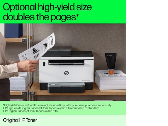 HP 153X Black Original LaserJet Tank Toner Reload Kit, ~5,000 pages, W1530X