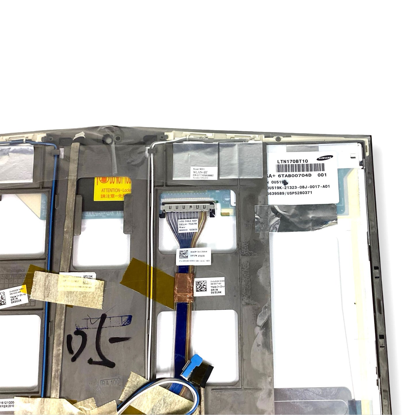 Genuine Alienware M17x 17" WXGA+ LCD Screen Display LTN170BT10 U519K 7J4C 895C1