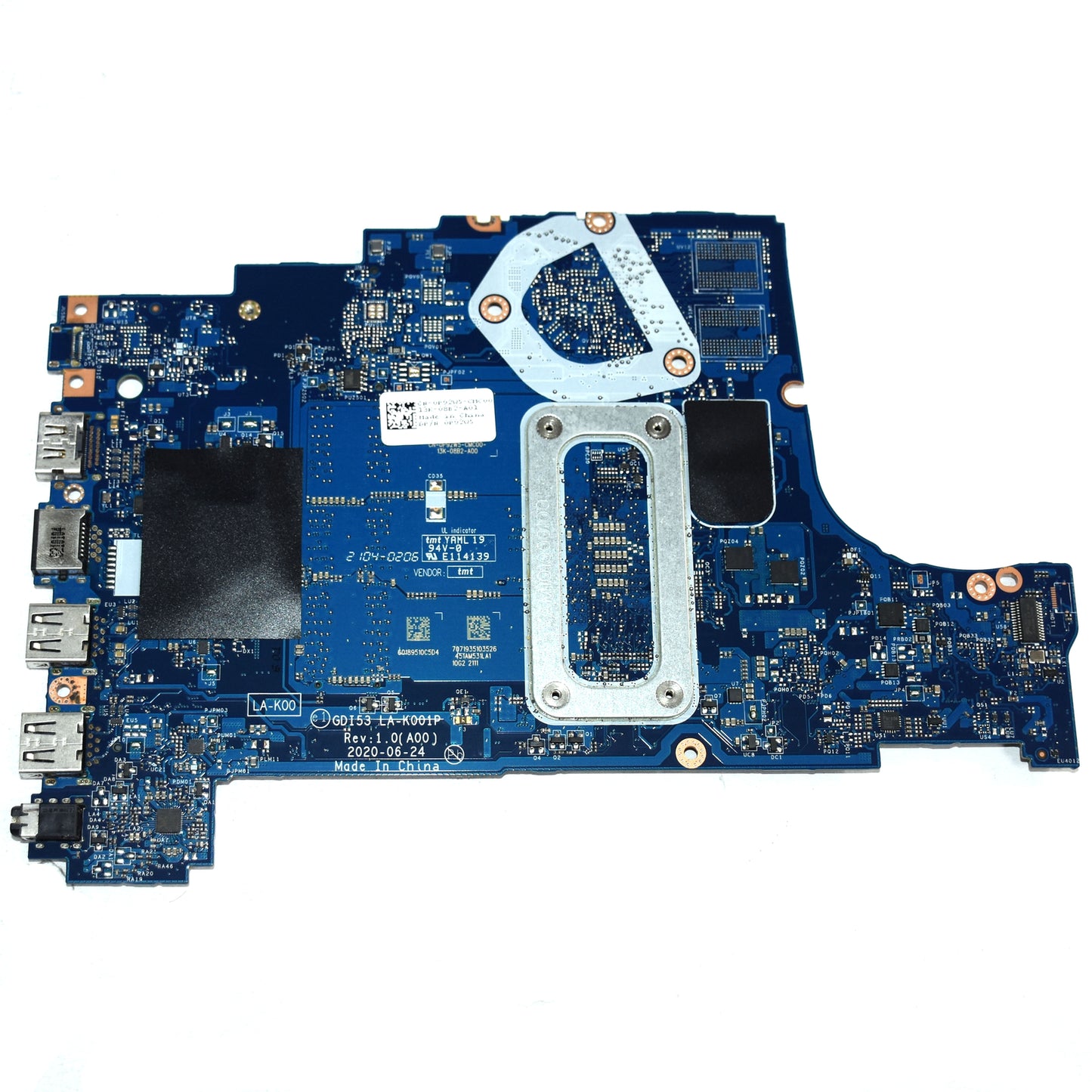 Dell Inspiron 3505 Motherboard AMD Athlon Silver 3050U Dual Core LA-K001P P92W5