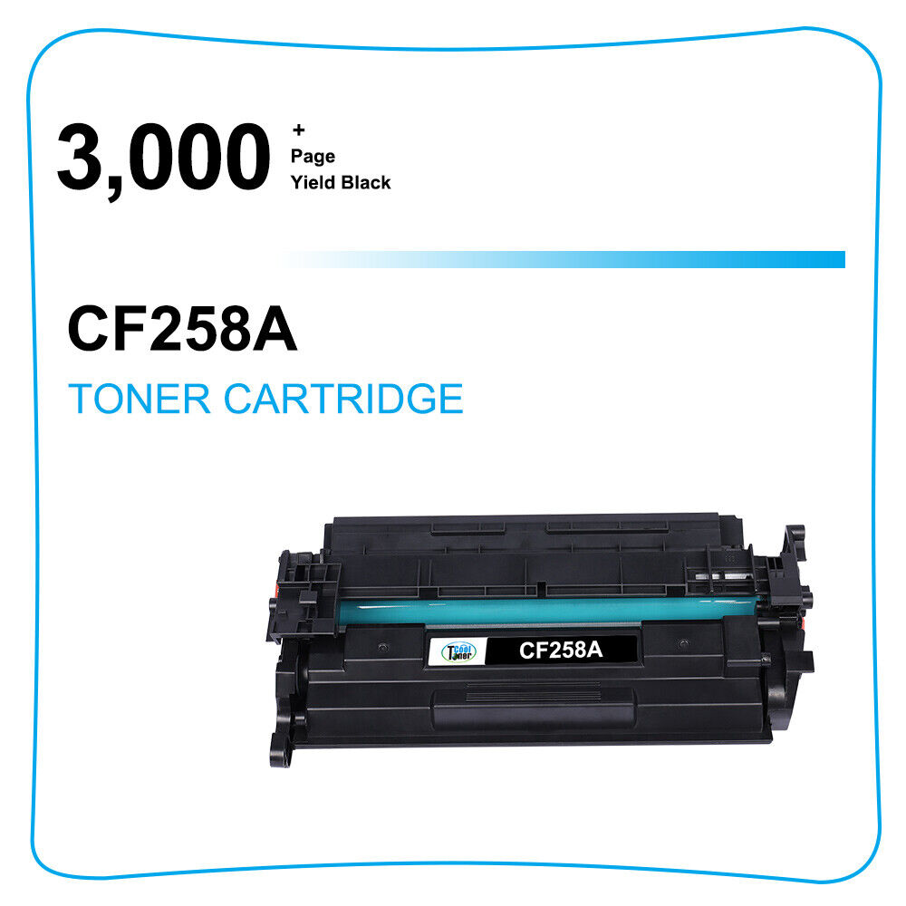 20 CF258A 58A Toner Cartridge For HP LaserJet Pro M404 M404n MFP M428fdw No Chip