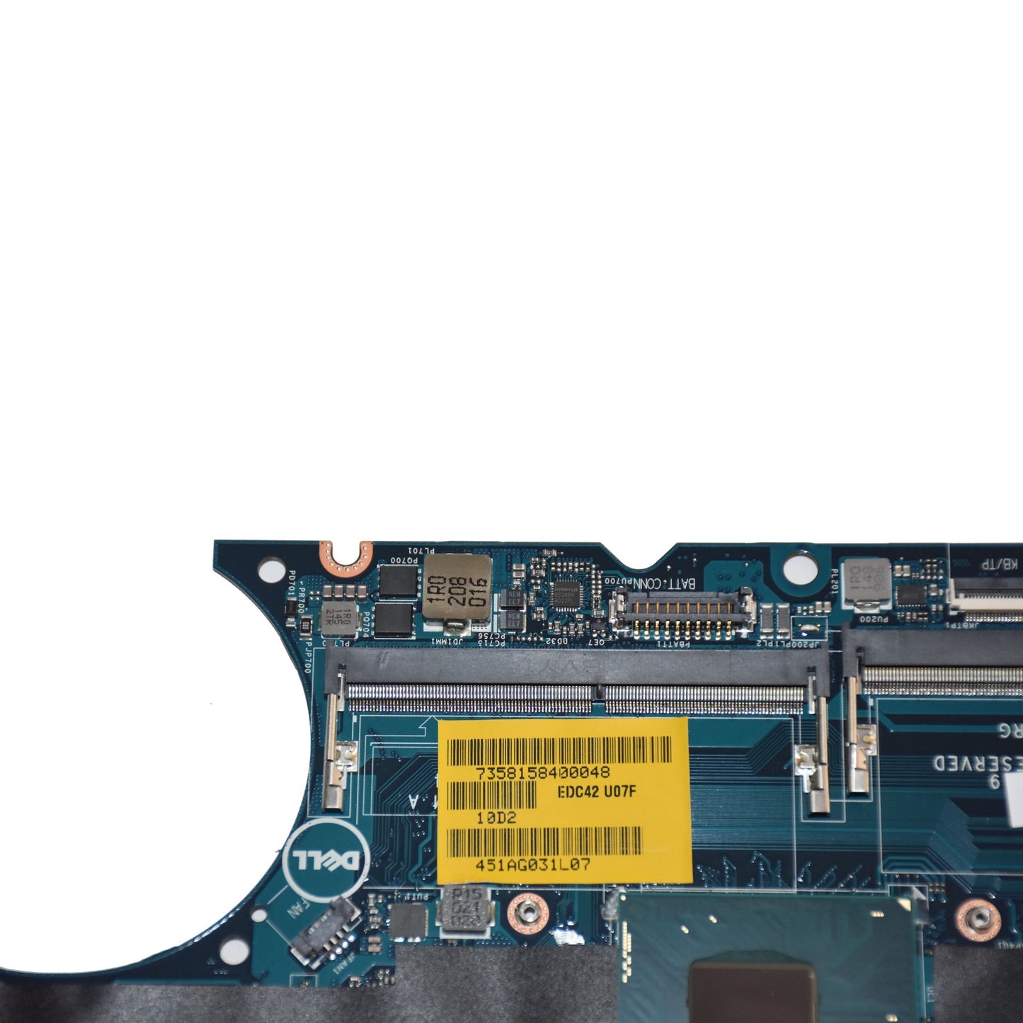 Dell Latitude 5401 Motherboard i5-9300H 2.4GHz Quad-Core UMA LA-H171P 1N8Y9