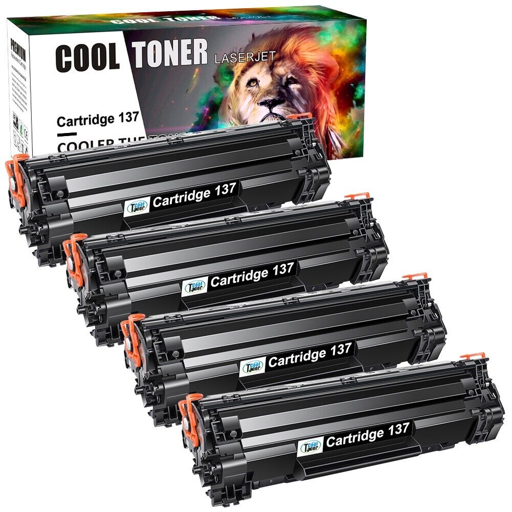 4PK CRG137 Toner 9435B001 for Canon 137 imageCLASS D570 LBP151dw MF211 Toner