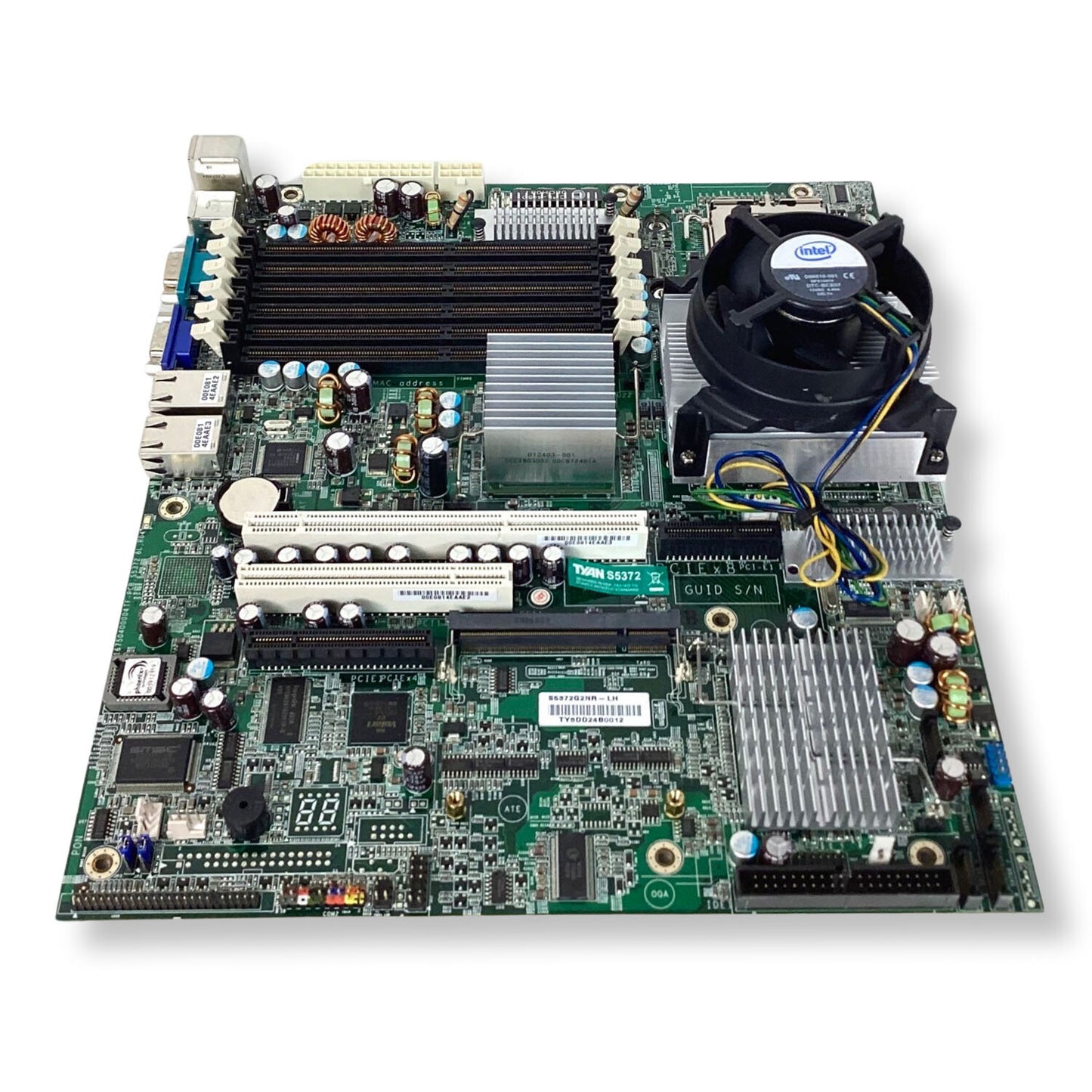 Tyan Tempest i5000VS Dual Xeon LGA771 Server Motherboard With One Fan