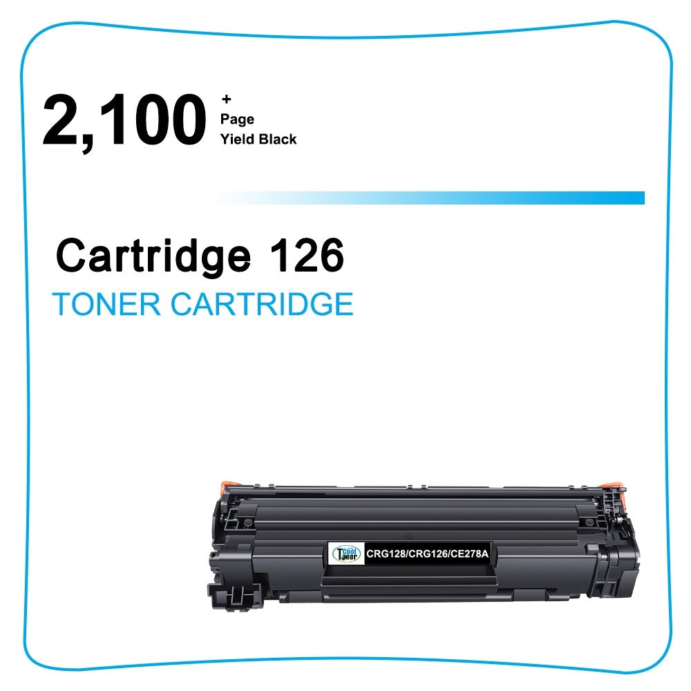10PK Black Toner CRG-126 Compatbile For Canon 126 ImageCLASS LBP6230dw LBP6230dn