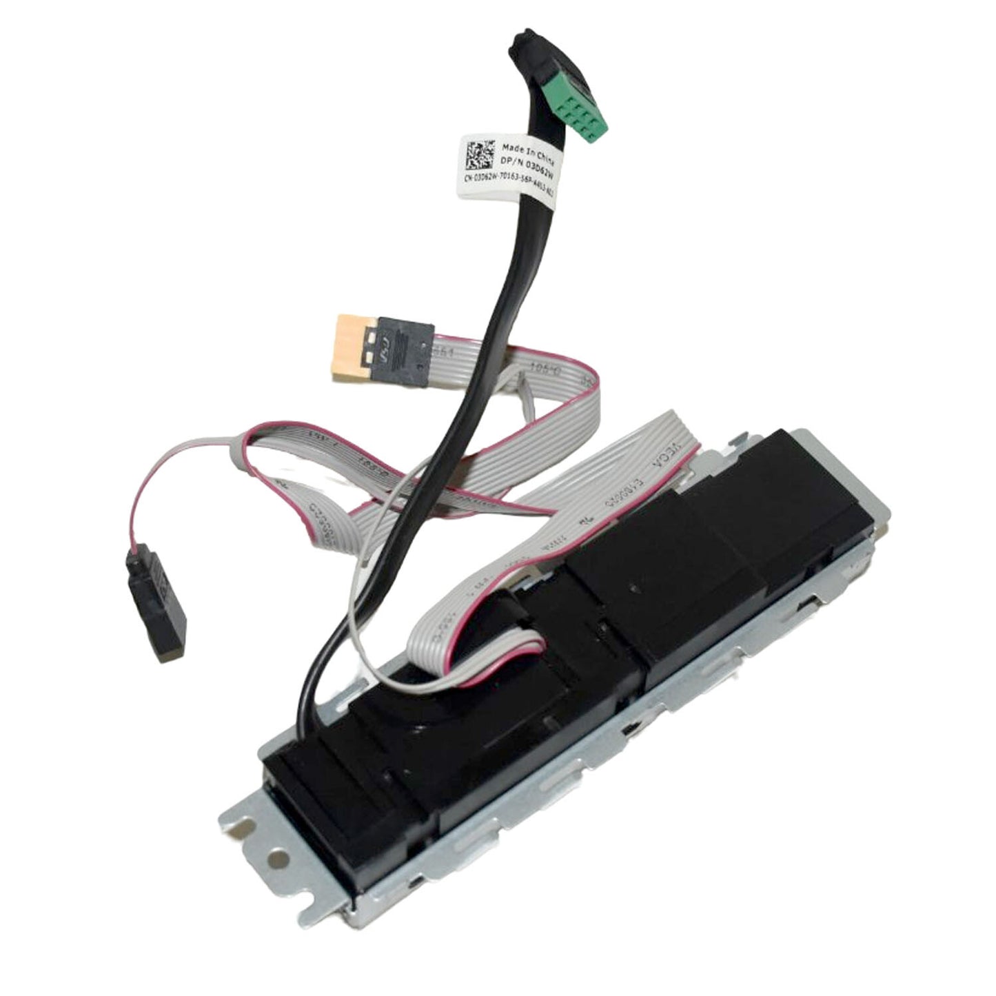 Lot of 4 Dell 3D62W 3020 USB Audio I/O Panel Front SFF Assembly OptiPlex 03D62W
