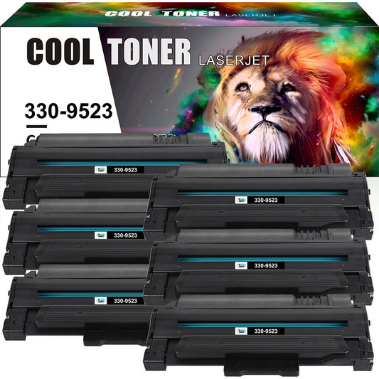 6PK 330-9523 Toner Cartridge for Dell 1130N 1133 1135N 1130 High Yield
