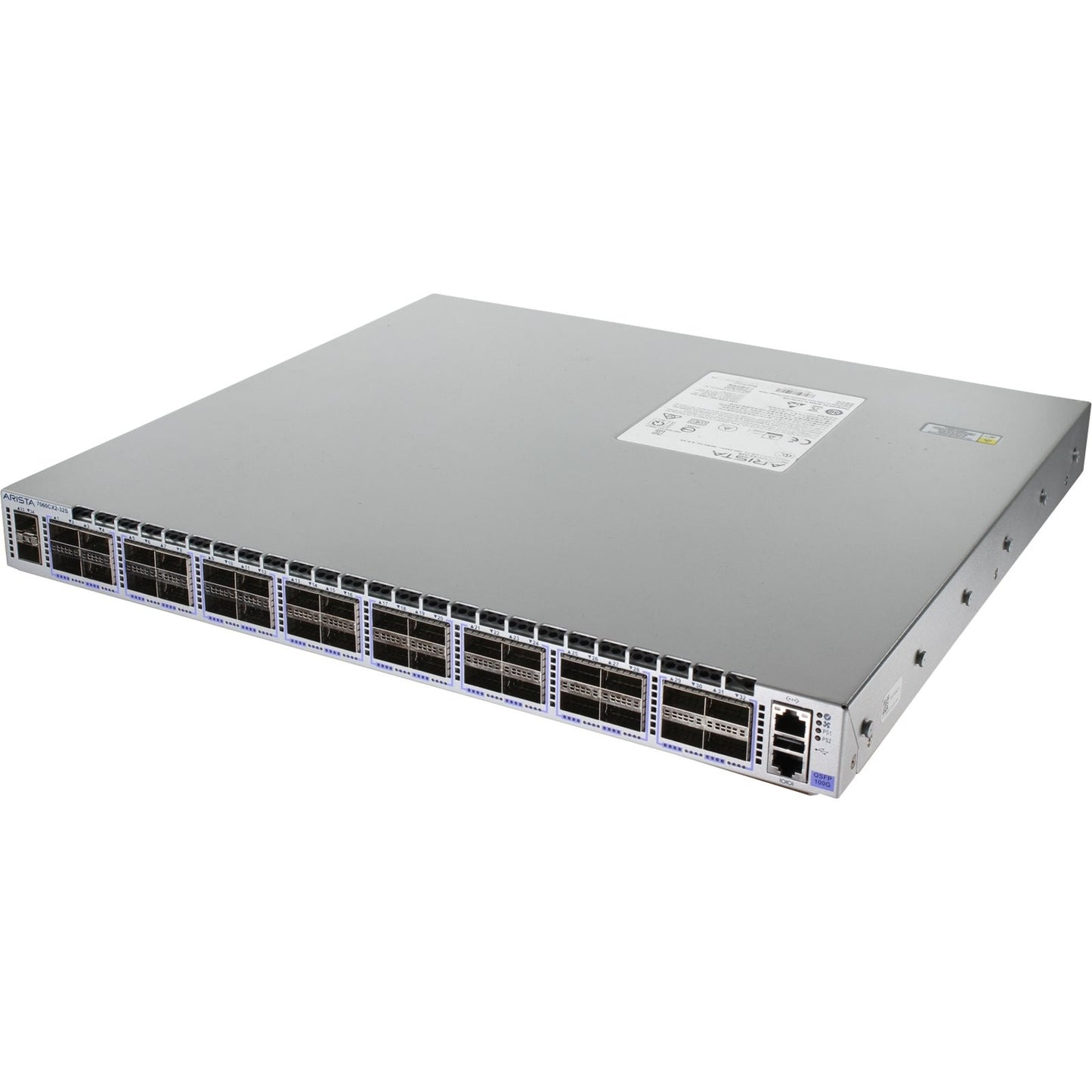 Arista DCS-7060CX2-32S-R 32P 100GbE QSFP100 2P 10GbE SFP+ RA Switch