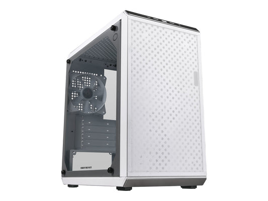 Cooler Master Q300L V2 White Micro-ATX Tower, Magnetic Patterned Dust Filter, US