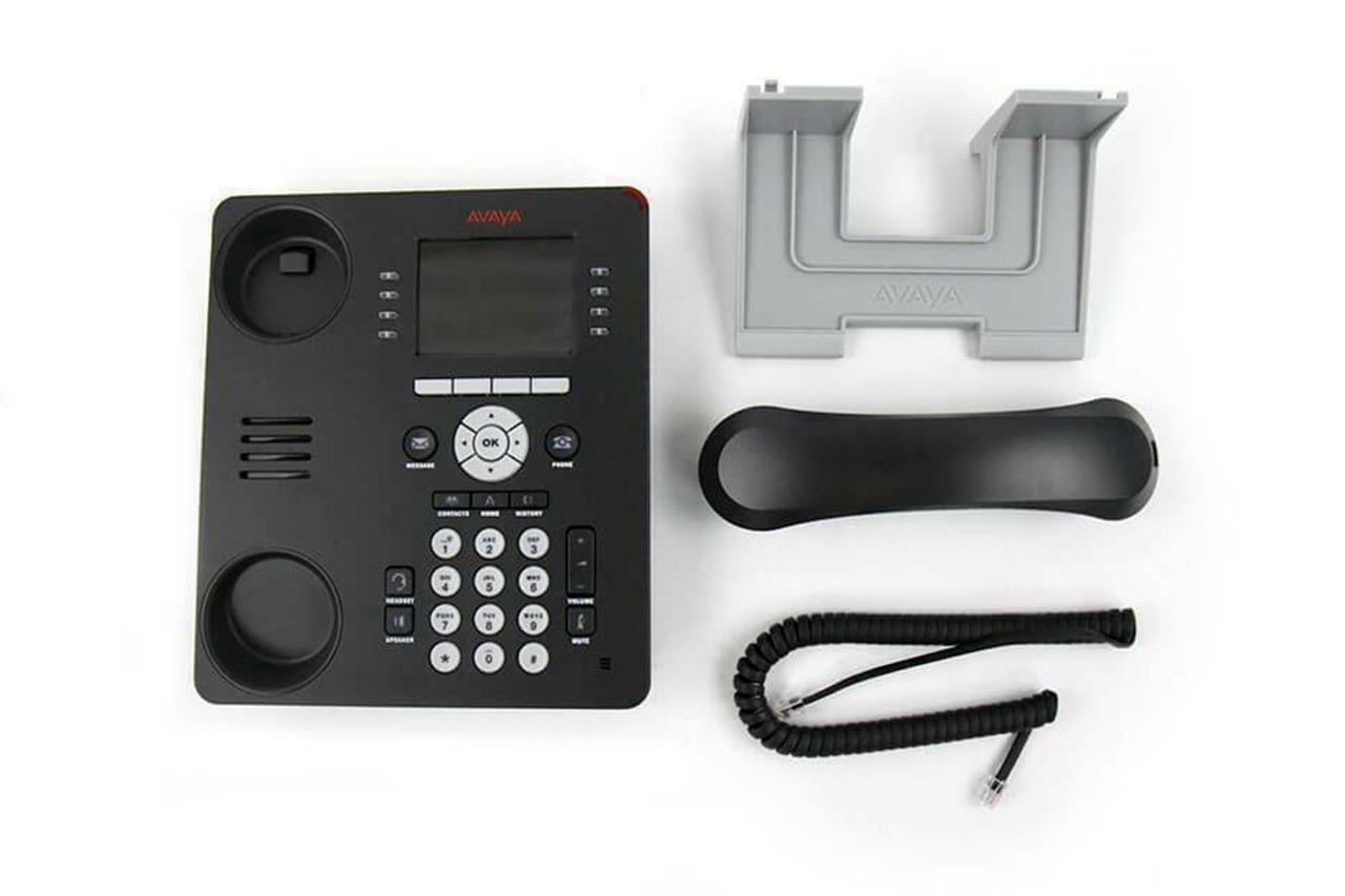 Avaya 9611G Gigabit IP Telephone Text 700480593 VoIP Phone Color LCD