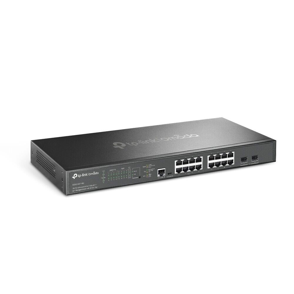 TP-Link SG3218XP-M2 | Omada 16-Port 2.5G L2+ Managed Switch | 8*PoE | 2*10Gb SFP
