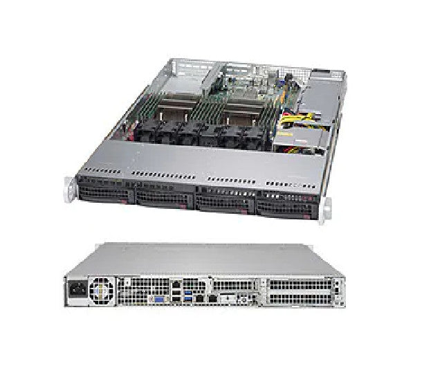 Supermicro SYS-6018R-TDW 1U 600W Server ( X10DDW-i, CSE-815TQ-600WB )