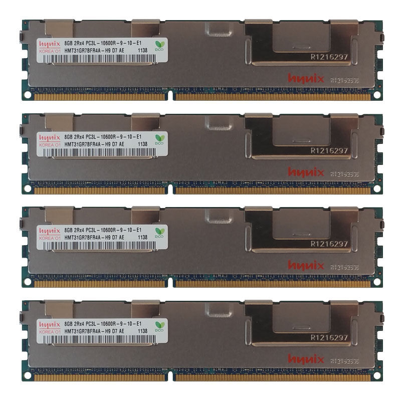 32GB Kit 4x 8GB DELL POWEREDGE R910 R915 C1100 C8220 M710hd T710 Memory Ram