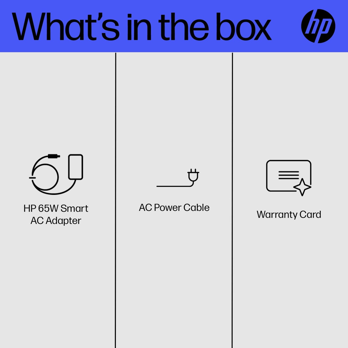 HP 65W 4.5mm Smart Adapter