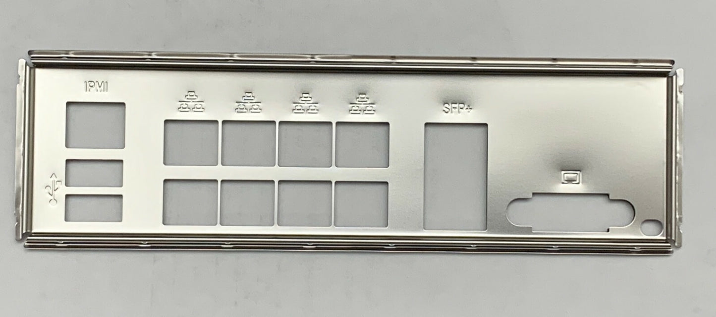 ORIGINAL Supermicro I/O SHIELD FOR A2SDV-4C-LN8F