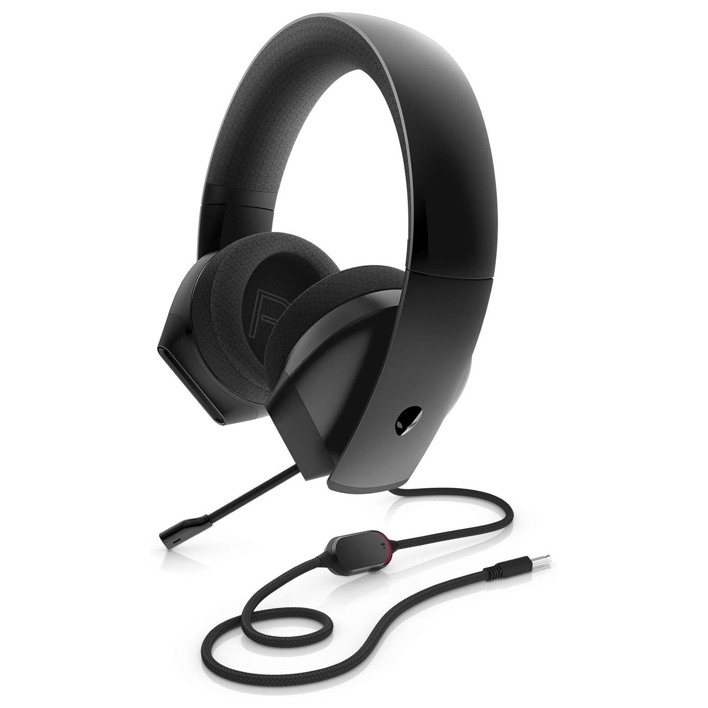 Dell Alienware AW310H Gaming Headset 3.5mm USB DAC Mic Black RTCMY
