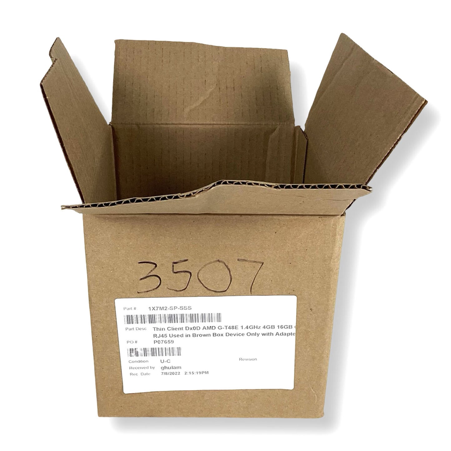 Dell Wyse 5010 Thin Client Dx0D AMD G-T48E 1.4GHz 4GB RAM 16GB Flash WES7 RJ45