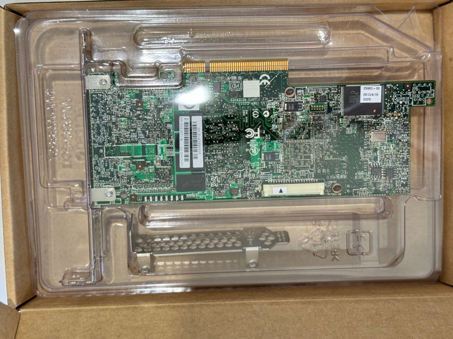 LSI MegaRAID SAS 9271-4i RAID Storage Controller L3-25413-07C (NOT FOR HOME PC)