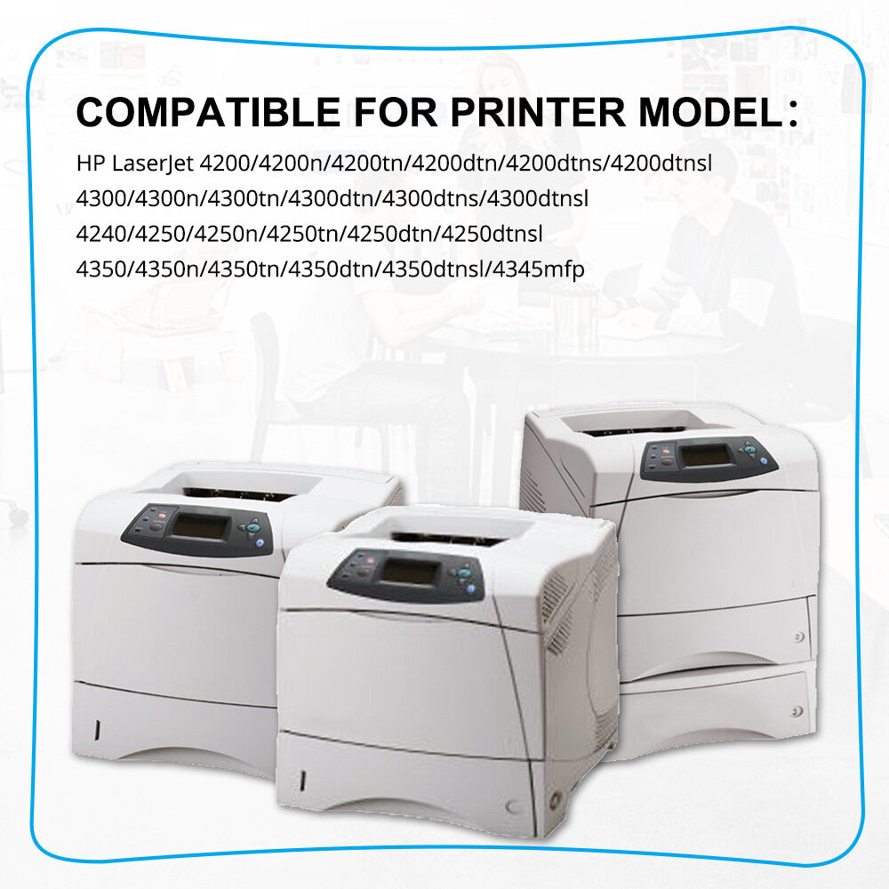 2x Q5942A 42A Toner Compatible With HP LaserJet 4200 4300 4250 4350 4345 Printer