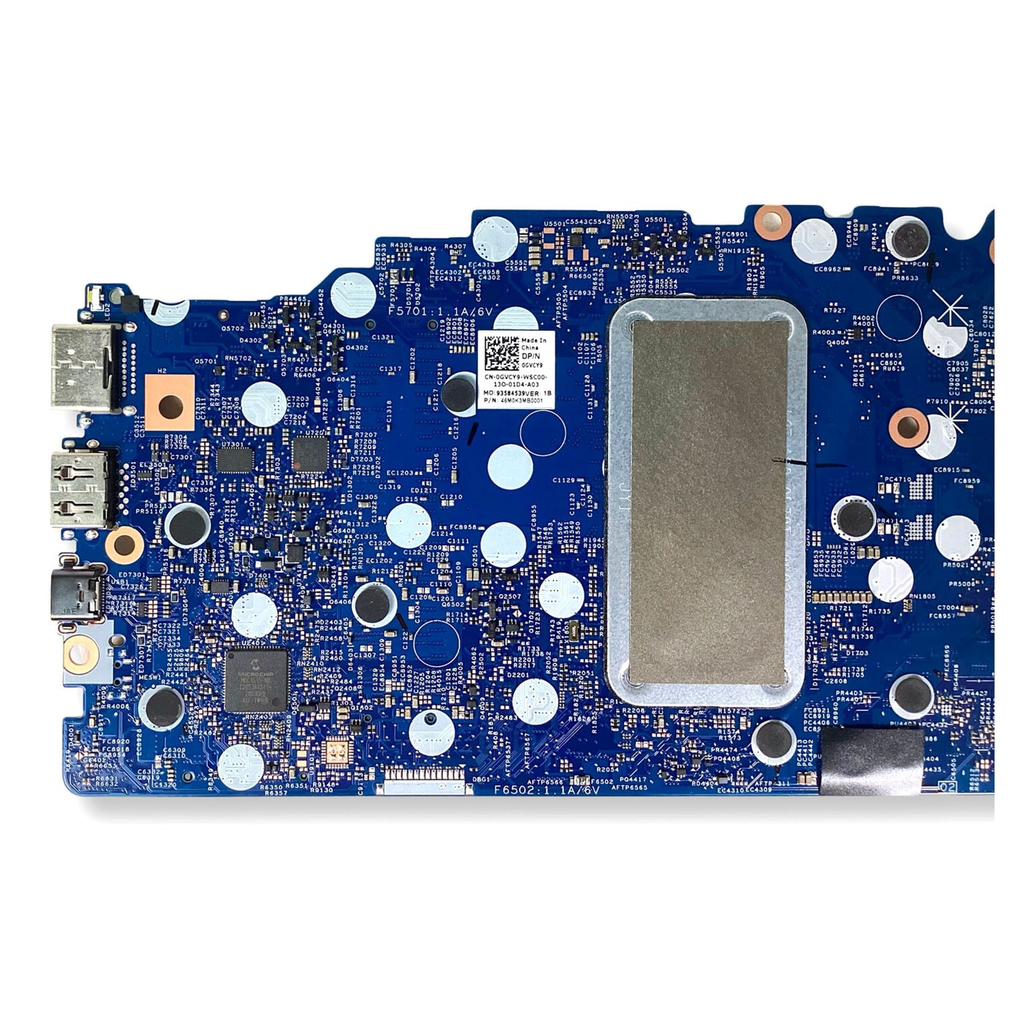Dell Inspiron 7500 2-in-1 Silver Motherboard i5-1035G1 1.0GHz Quad-Core GVCY9