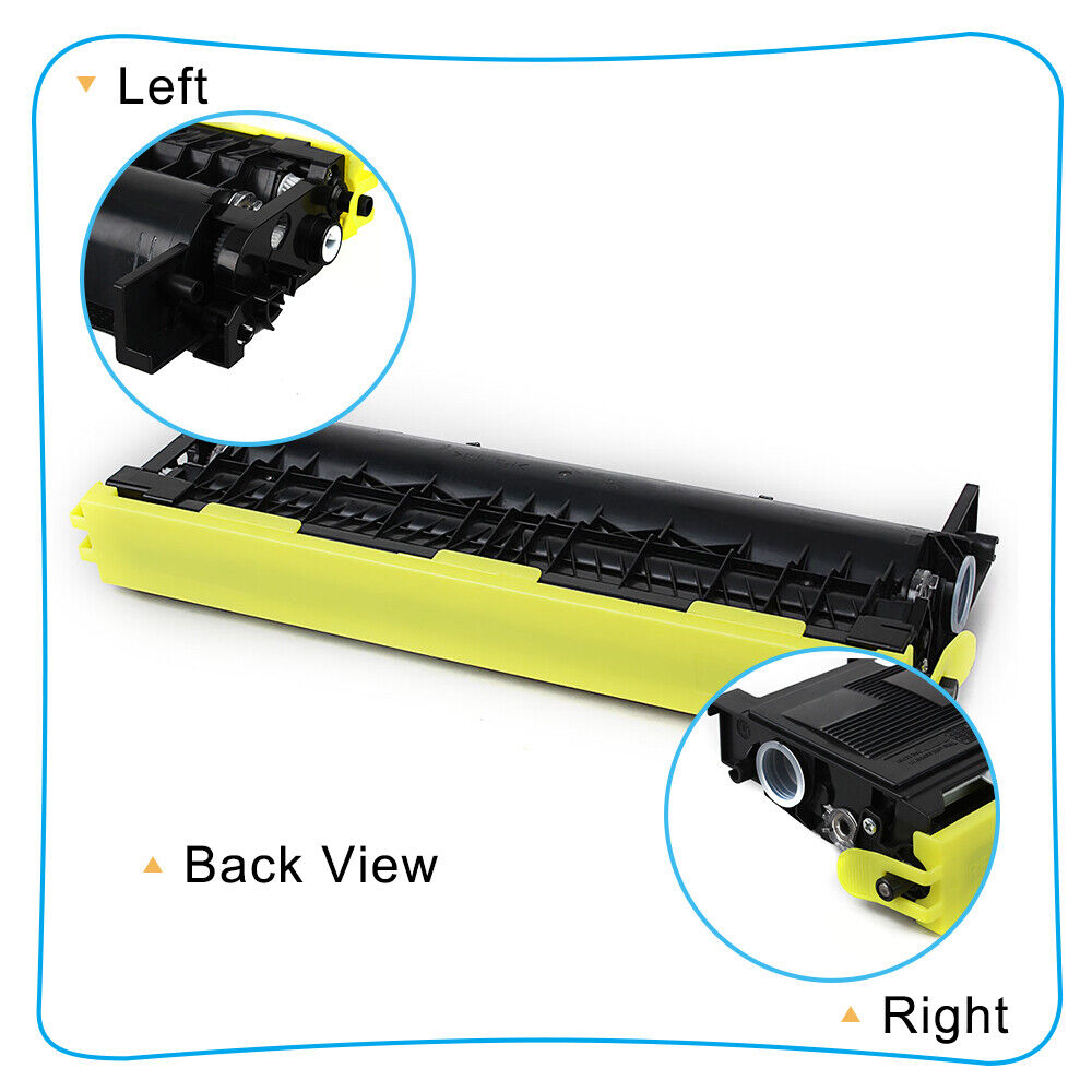 8PK TN350 BLACK Toner Compatible With Brother TN-350 DCP-7010L HL-2040 MFC-7420