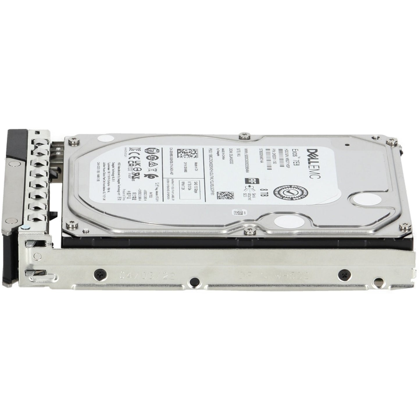 Dell 8TB 7.2K 512e 12Gbps NL SAS 3.5 HDD Exos 7E8 (14A) (0N660-COL-OSTK) (NOT FOR HOME PC)