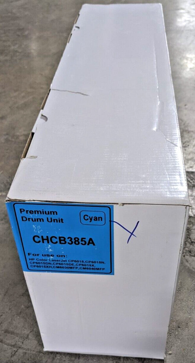 Compatible Replacement for HP CB385A Cyan Drum Unit 23K Page CP6015 CM6030 NEW