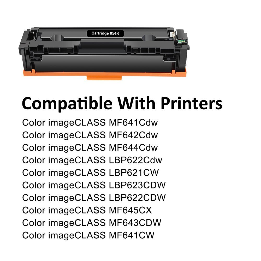 4 Pack For Canon Ink Cartridge 054 Color Image CLASS LBP622Cdw MF644Cdw MF641Cw