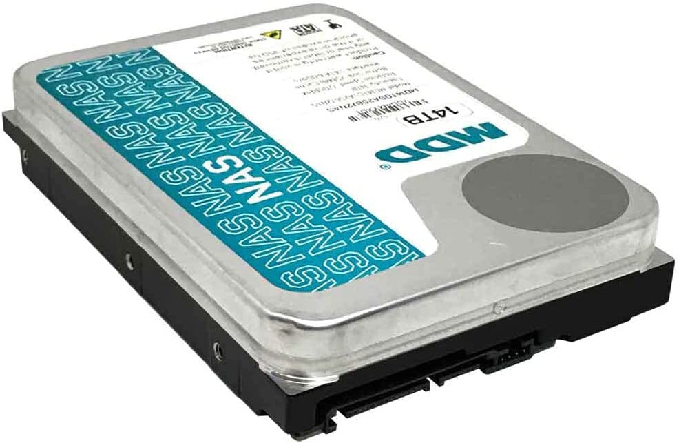 MDD 14TB 7200RPM 256MB Cache SATA 6Gbps 3.5" Internal NAS Hard Drive (RAID, NAS)
